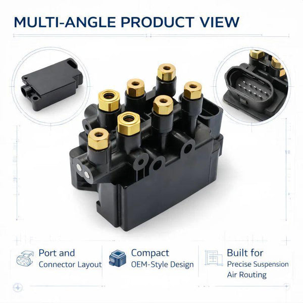 Air Suspension Valve Block Replacement for Tesla Model S/X 1027919-00-B
