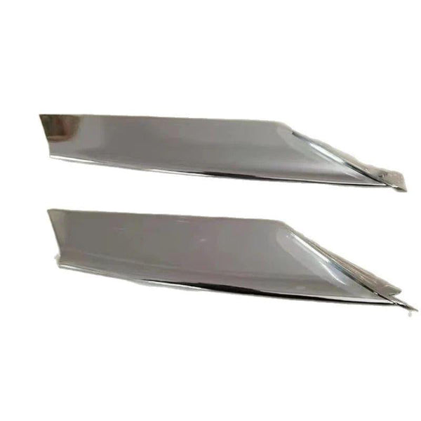 Front Fog Light Frame Chrome Strip Trim for Tesla Model S 2016-2020 (1056378 1056379 1056380)