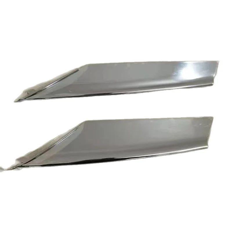 Front Fog Light Frame Chrome Strip Trim for Tesla Model S 2016-2020 (1056378 1056379 1056380)