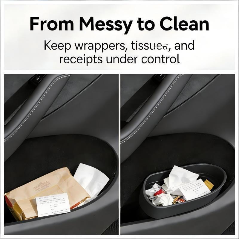 Waterproof Silicone Door Side Trash Bin for Tesla Model 3 Highland / Model Y Juniper