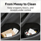 Waterproof Silicone Door Side Trash Bin for Tesla Model 3 Highland / Model Y Juniper