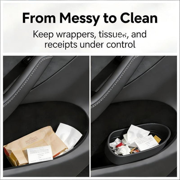 Waterproof Silicone Door Side Trash Bin for Tesla Model 3 Highland / Model Y Juniper