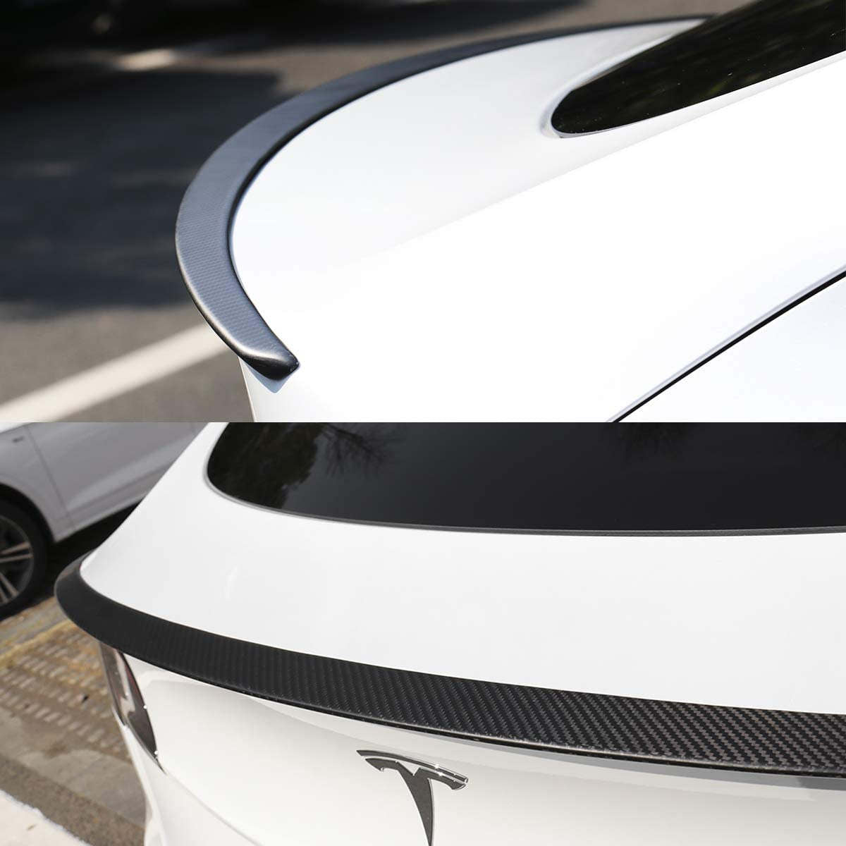 Tesla Model 3/Y Carbon Fiber Spoiler - Real Molded Carbon Fiber