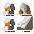 2pcs Tesla U-Shaped Memory Foam Headrest