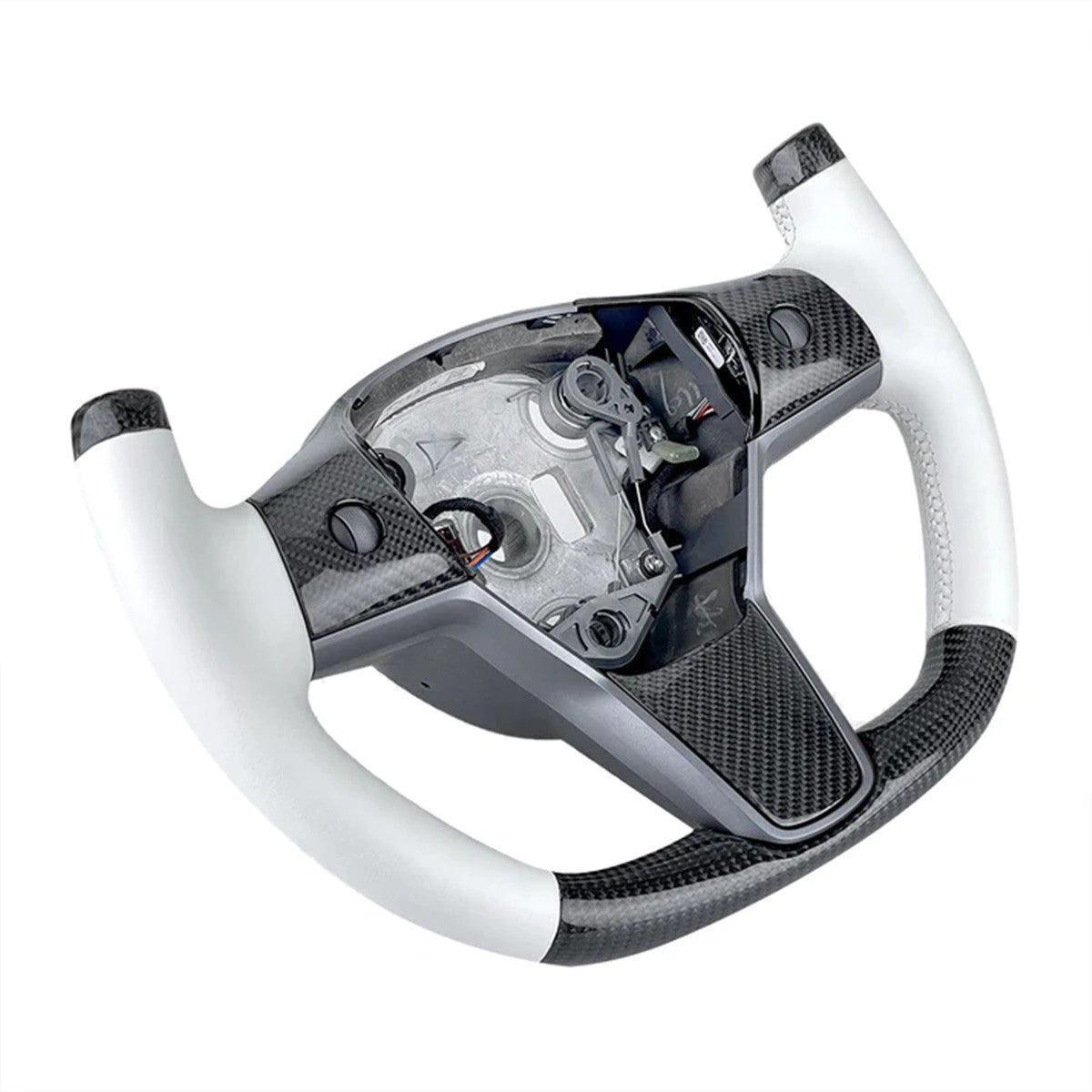 Carbon Fiber Yoke Steering Wheel for Tesla Model 3/Y Main image