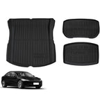 Model 3 Highland Frunk and Trunk All-weather Cargo Floor Mat (3PCS)
