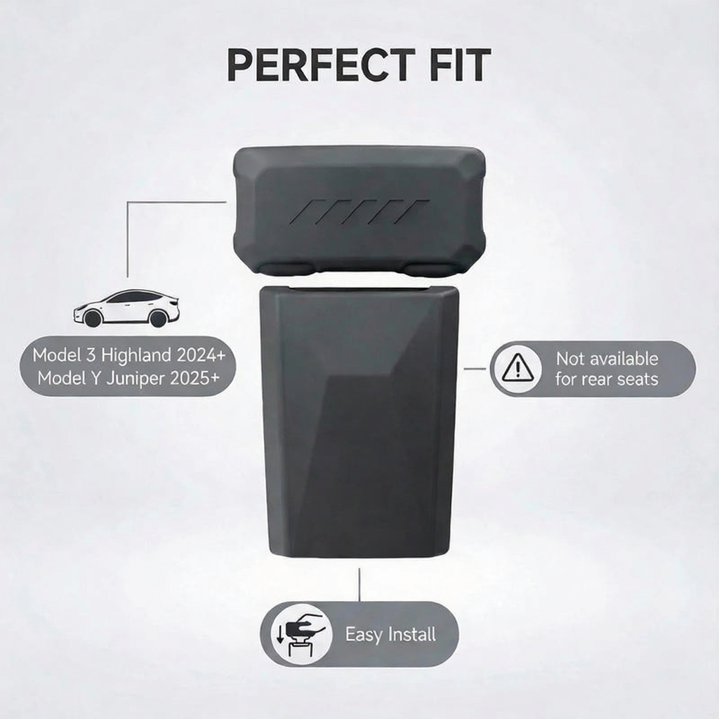 Car SeatBelt Buckle Button Protector Cover for Tesla Model Y Juniper / Model 3 Highland