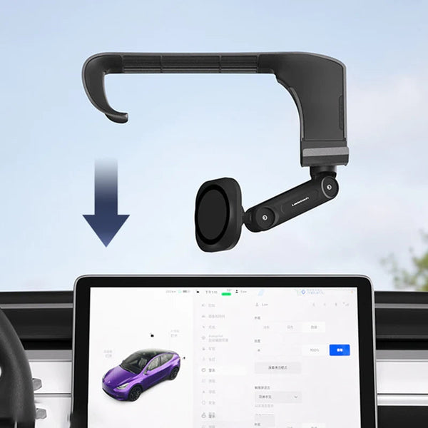 Adjustable Magnetic Wireless Car Charger Holder for Tesla Model 3/Y