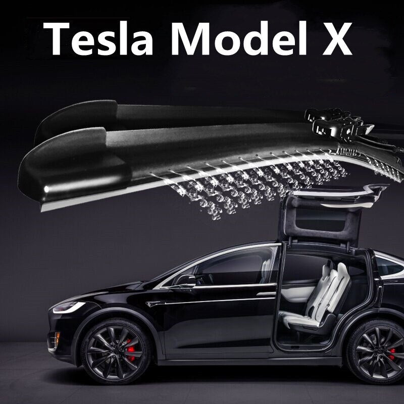 Wiper Blades for Tesla Model X Nozzle (Set of 2) Secondary image