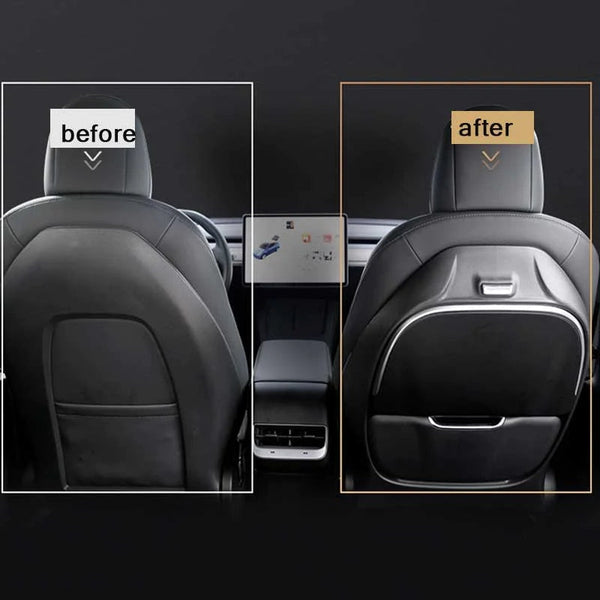 Seatback Foldable Table with Wireless Charging for Tesla Model 3/Y