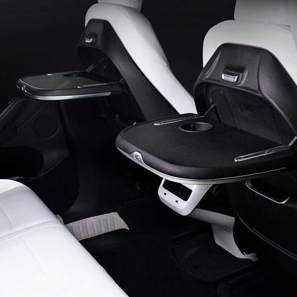 Seatback Foldable Table with Wireless Charging for Tesla Model 3/Y