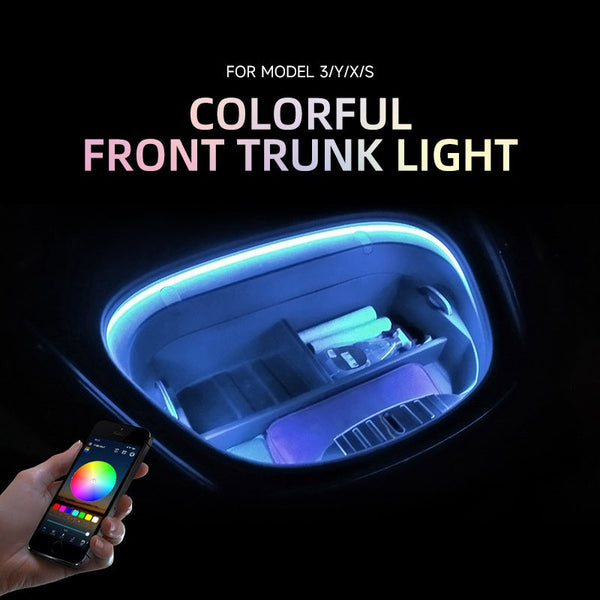 Model S/3/X/Y Frunk LED Bluetooth RGB Lighting Kit