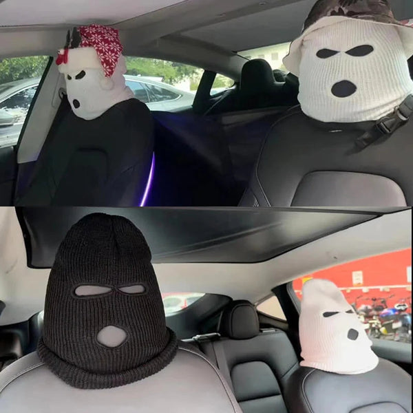 Personalized Headrest Cover Funny Hat for Tesla Model S/3/X/Y