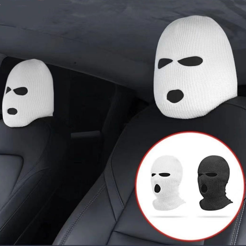 Personalized Headrest Cover Funny Hat for Tesla Model S/3/X/Y Secondary image