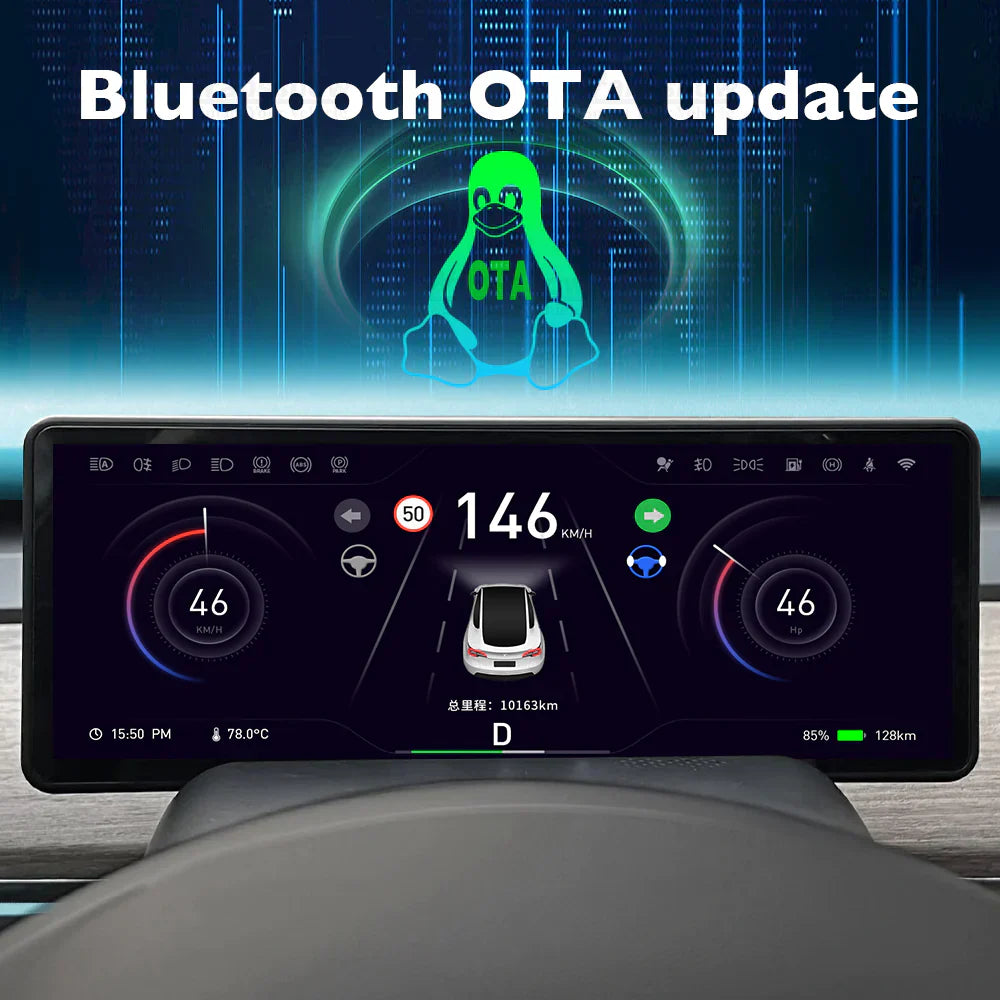 Model 3/Y 6.86'' Inch Screen Instrument Cluster Mini Display