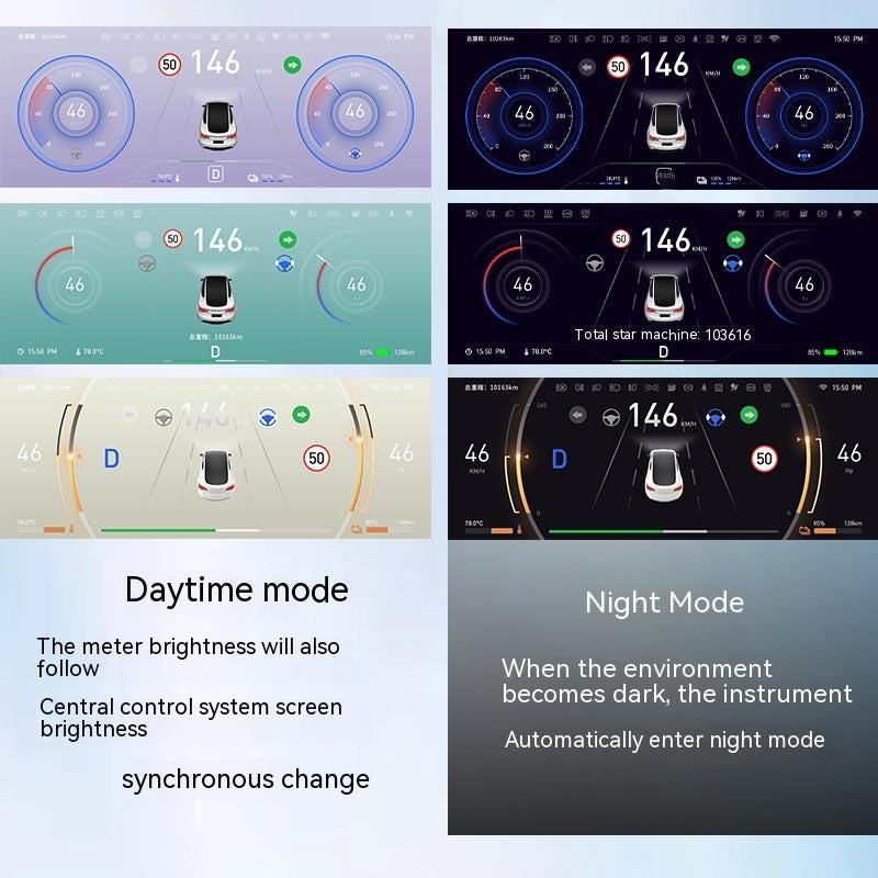 Model 3/Y 6.86'' Inch Screen Instrument Cluster Mini Display