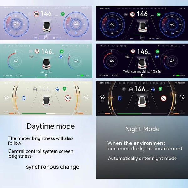 Model 3/Y 6.86'' Inch Screen Instrument Cluster Mini Display