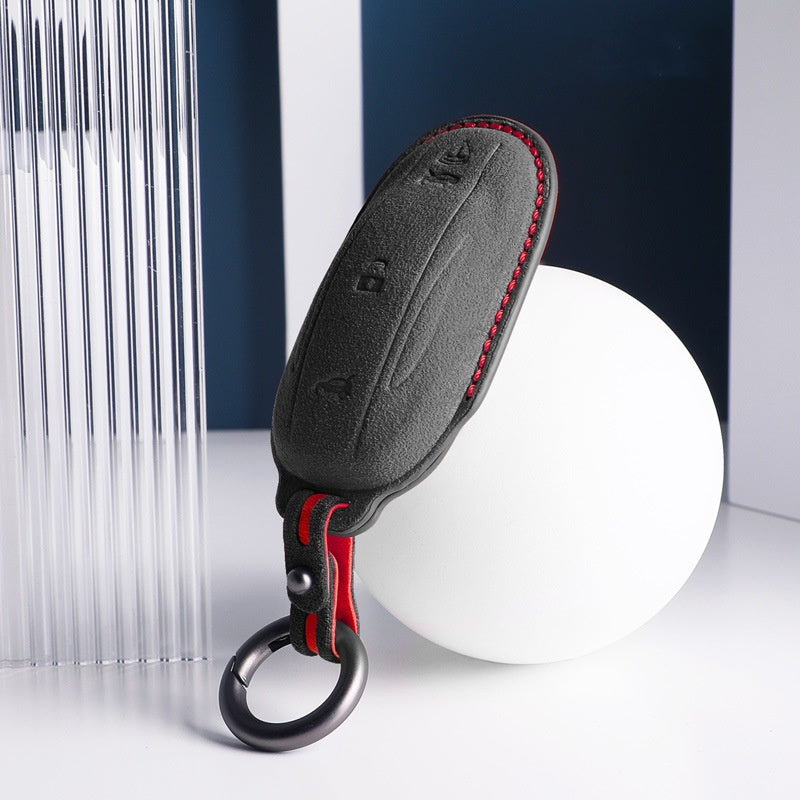 Tesla Model S/3/X Key Holder in Alcantara Main image