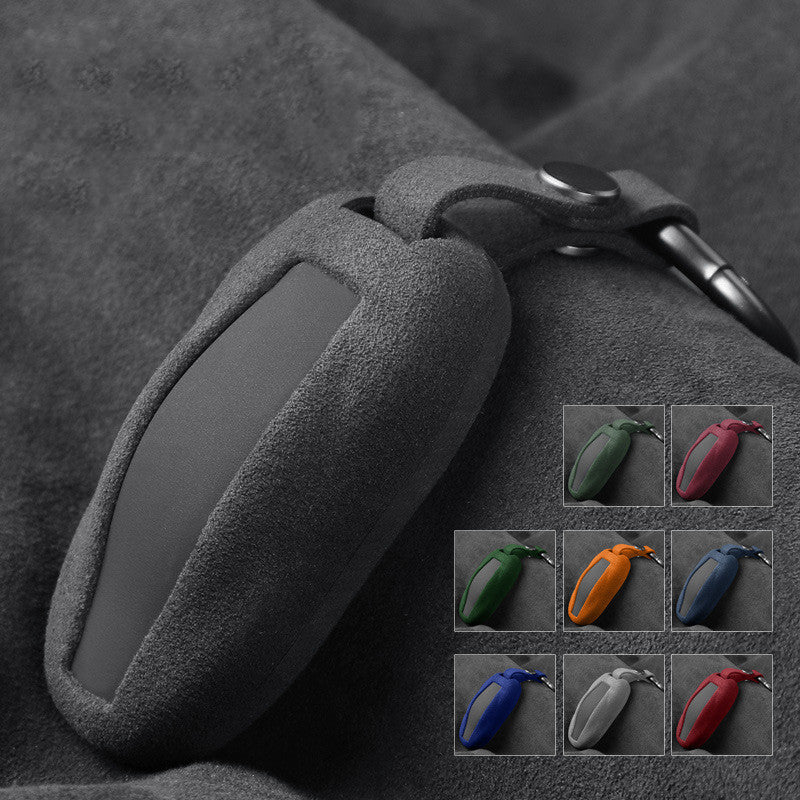 Alcantara Tesla Key Fob Cover For Model S/3/Y