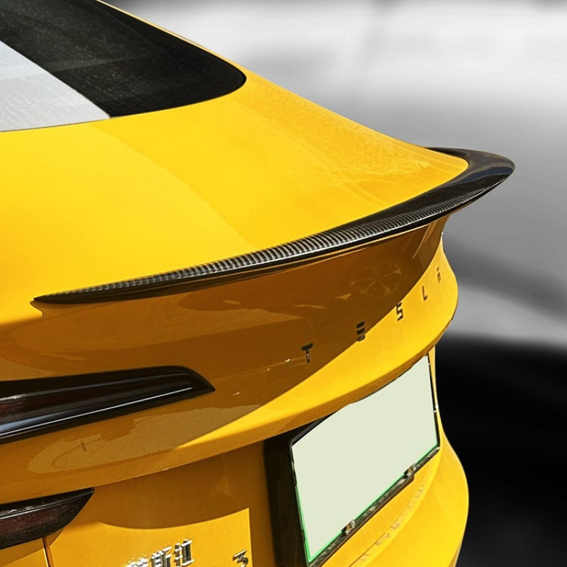 Tesla Model 3 Highland Carbon Fiber Spoiler Main image