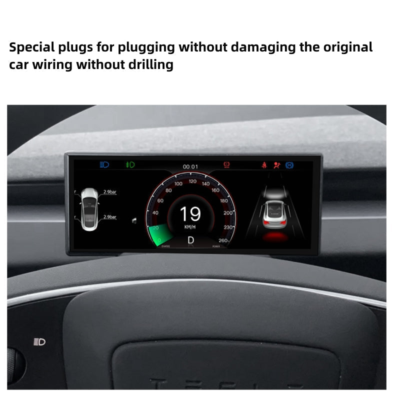 F62 Tesla Model 3 Highland 6.2-inch Linux System Dashboard Screen