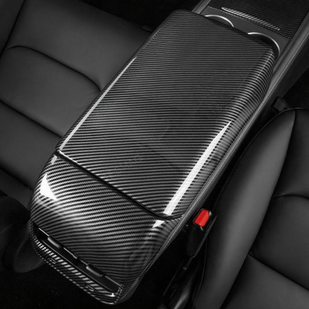 Tesla Central Control Armrest Box Cover For Model 3/Y（2017-2024）