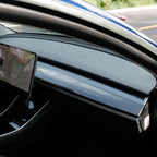 Tesla Model 3/Y Carbon Fiber Dash Cover - Real Molded Carbon Fiber