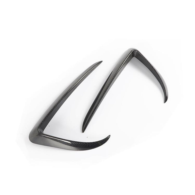 Trim for Tesla Model 3 Fog Lights (1 Pair) - Real Molded Carbon Fiber