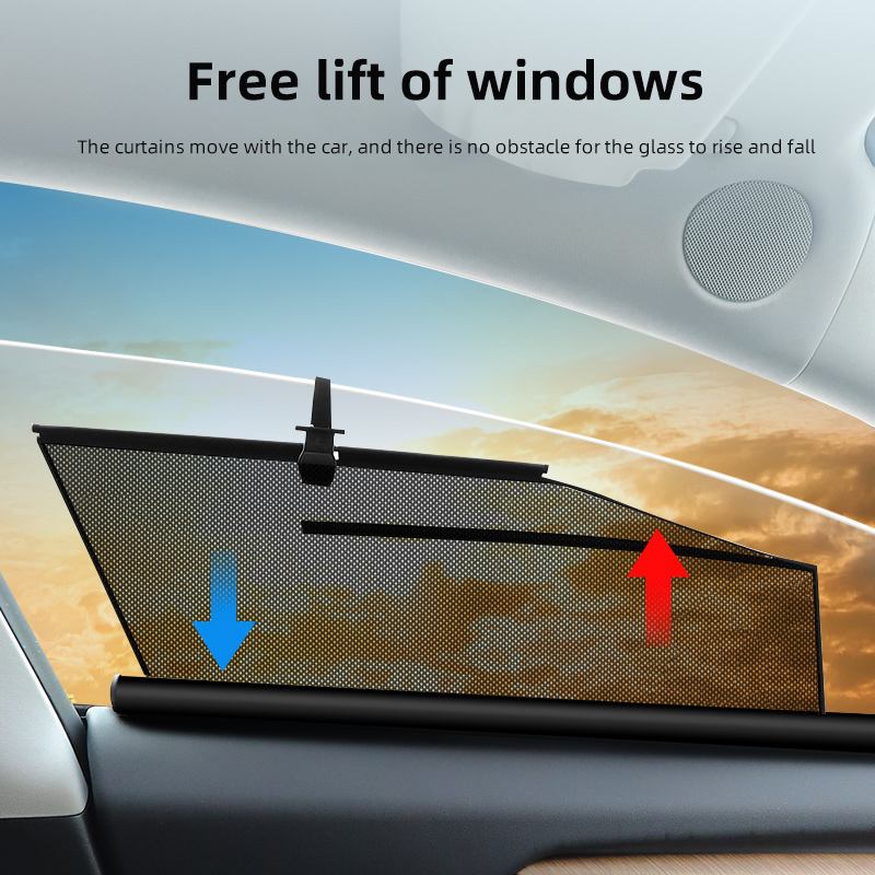 Sunshade for Tesla Model S/3/X/Y Window Raise