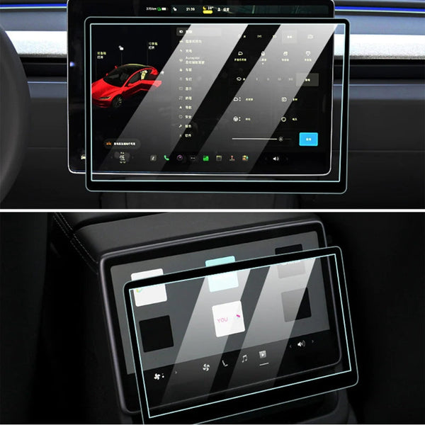 Tesla Model 3 Highland/Model Y Juniper Tempered Glass Screen Protector
