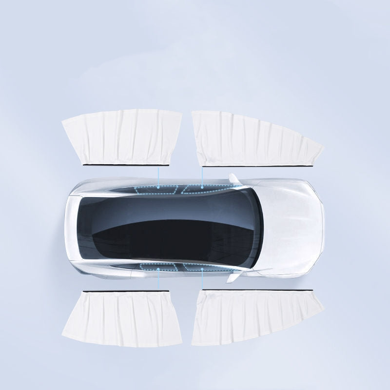 Side Window Sunshade Curtain for Tesla Model 3/Y(2021-2023)