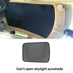 Tesla Model S Glass Roof Sunshade & Front And Rear Sunroof Shades