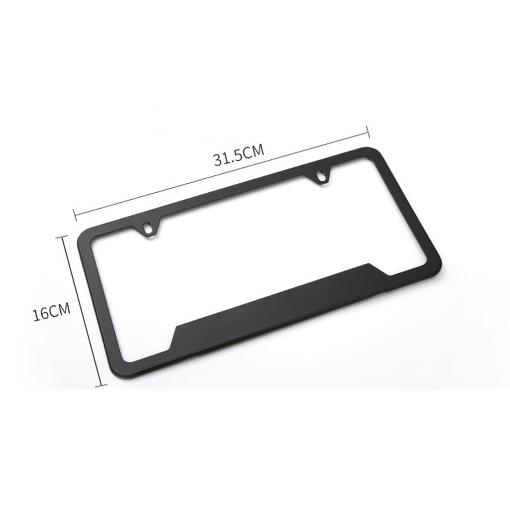 2pcs License Plate Frame for Tesla Model S/3/Y（2017-2023）