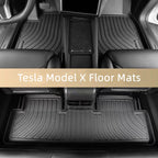 5 Seater Tesla Model X Floor Mats (2021-2024)