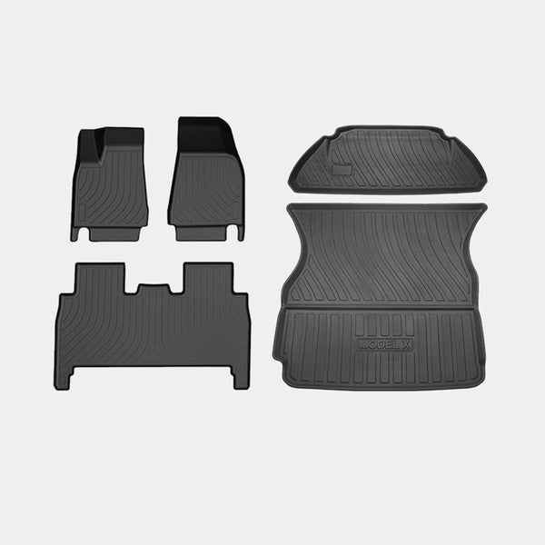 Tesla Model X Floor Mats for 5 Seats (2016-2020)