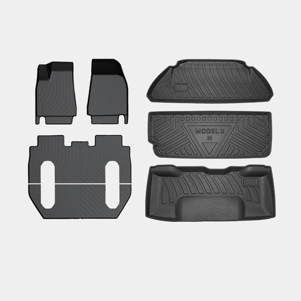 6 Seat Tesla Model X Floor Mats (2016-2020)