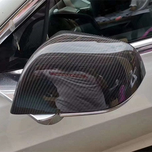 Precision Carbon Fiber Side Mirror Caps for Tesla Model S (1 Pair)
