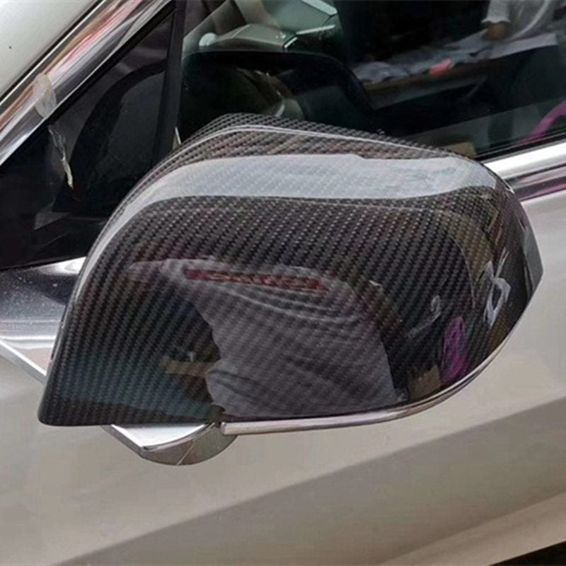 Precision Carbon Fiber Side Mirror Caps for Tesla Model X (1 Pair) Secondary image