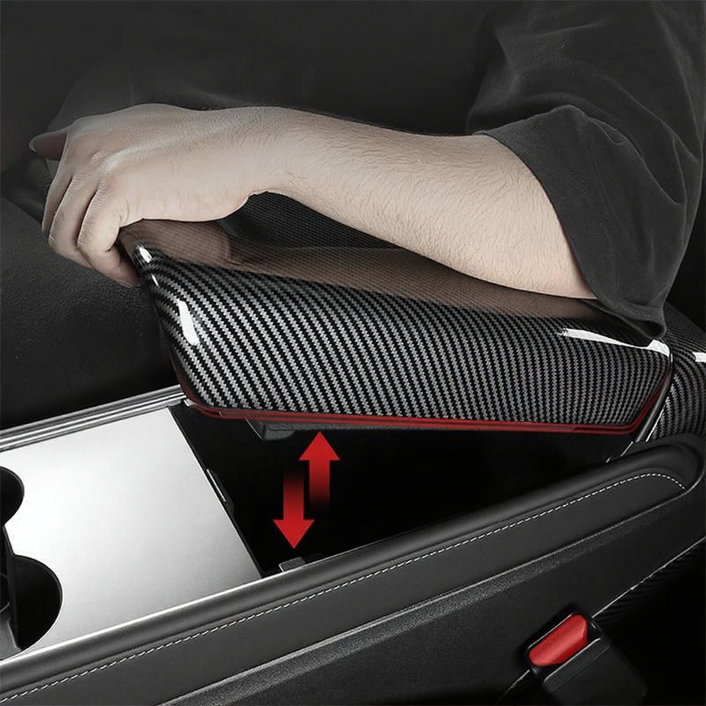 Tesla Central Control Armrest Box Cover For Model 3/Y（2017-2024）