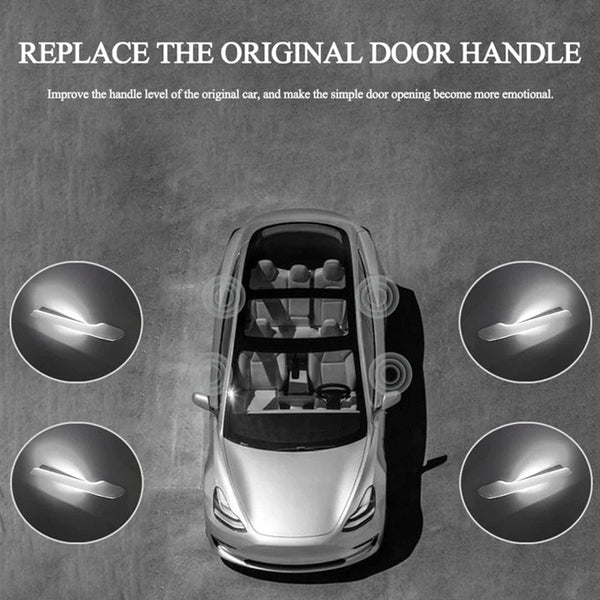 Tesla Model 3 Highland/Y Juniper Auto Present Door Handle with LED (4PCS)