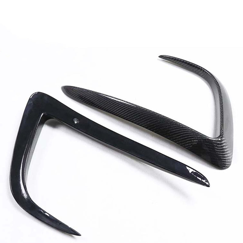 Carbon Fiber Front Fog Light Covers for Tesla Model Y （2017-2024）