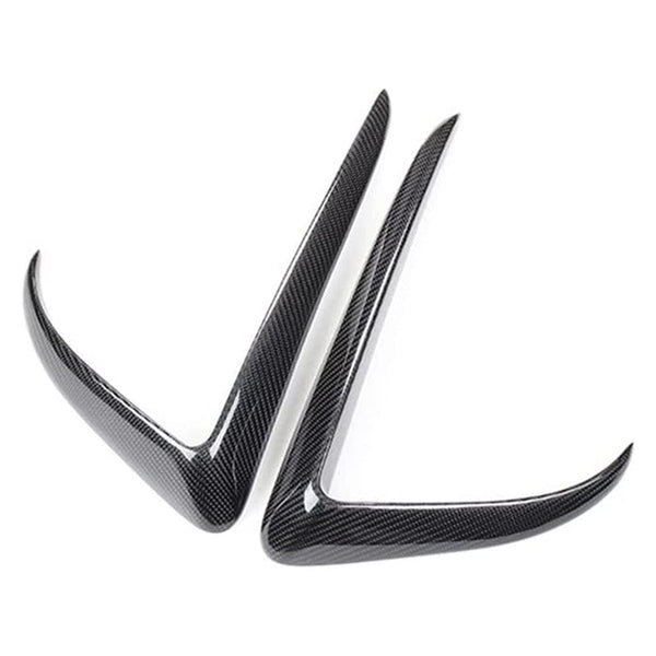 Carbon Fiber Front Fog Light Covers for Tesla Model Y （2017-2024）