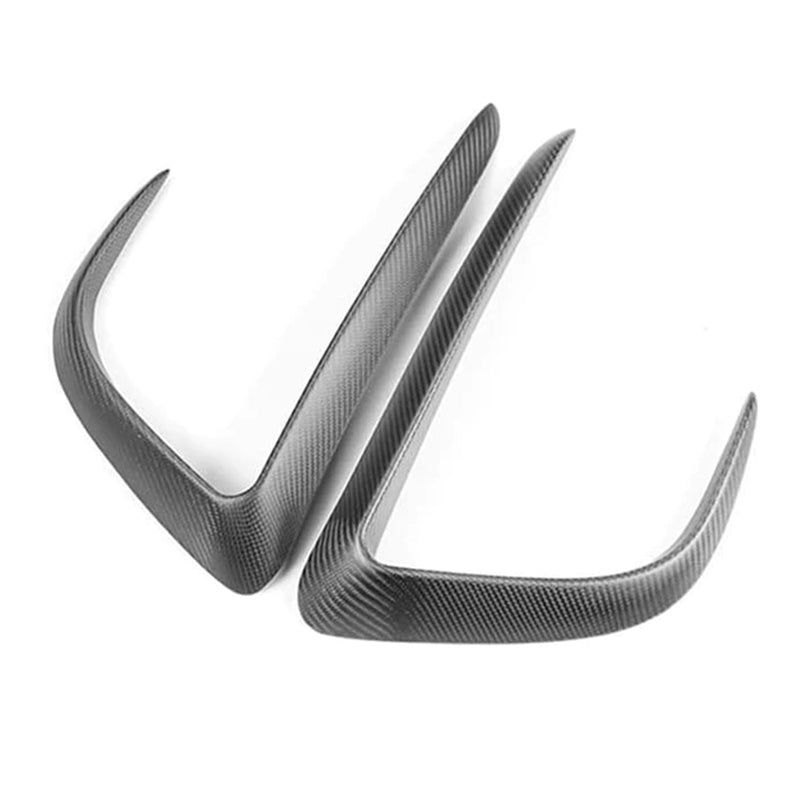 Carbon Fiber Front Fog Light Covers for Tesla Model Y （2017-2024）