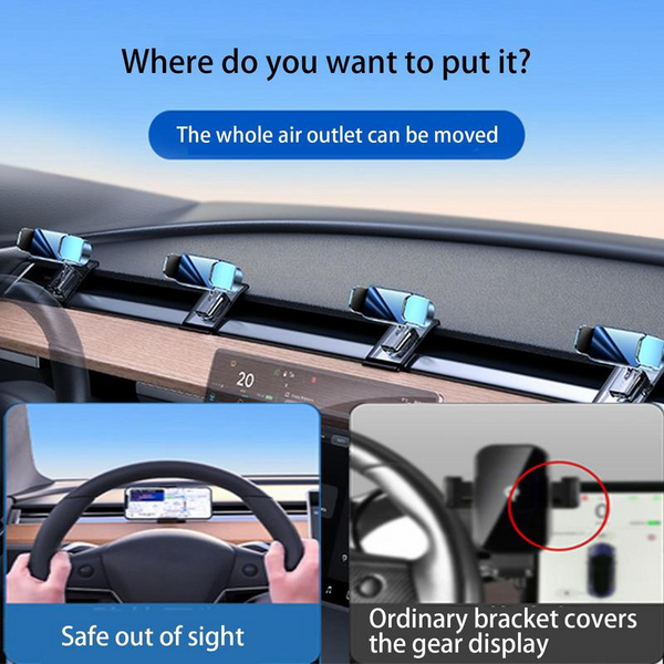 Phone Holder for Tesla Model 3/Y Electric Induction