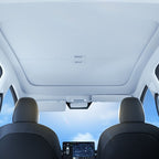 Retractable Glass Roof Sunshade for Tesla Model 3/Y/3 Highland