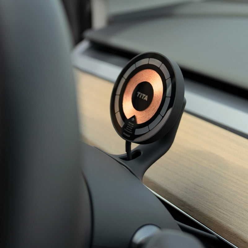 TITA Magnetic Phone Charger Holder for Tesla Model 3/Y