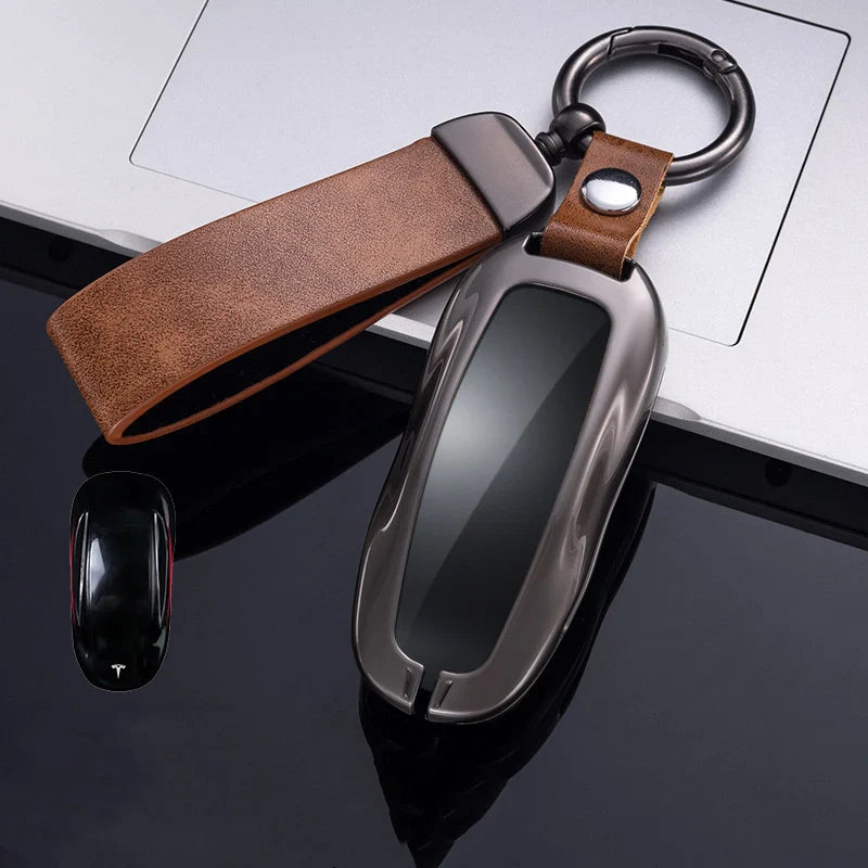 Retro Key Cover for Tesla Models S/3/X/Y Secondary image