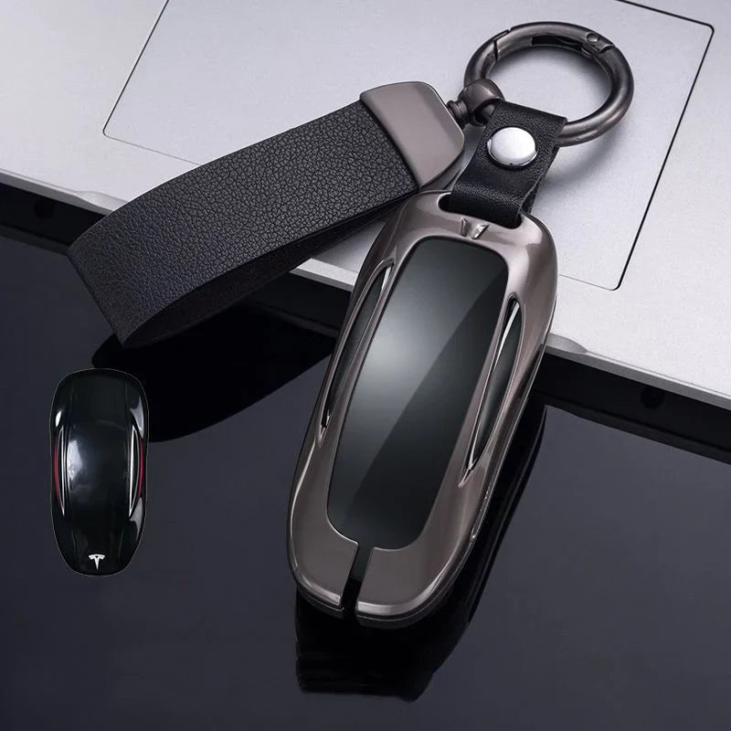 Retro Key Cover for Tesla Models S/3/X/Y
